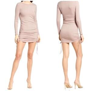 Melrose and Market ruched bodycon dress womens small coquette romantic ethereal